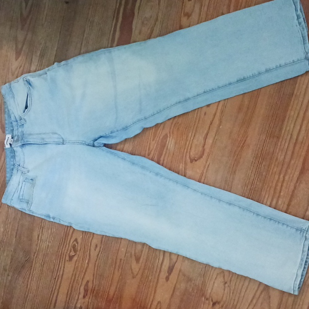 Women's Sonoma Light Blue Straight Leg High Rise Jeans Size 12